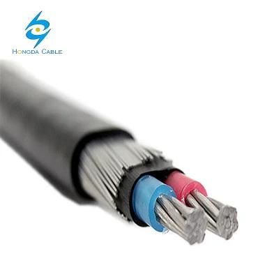 600V XLPE Copper/Aluminum/8000 Aluminum Alloy Concentric Cable 3X6 2X8 3X4 2X10 AWG