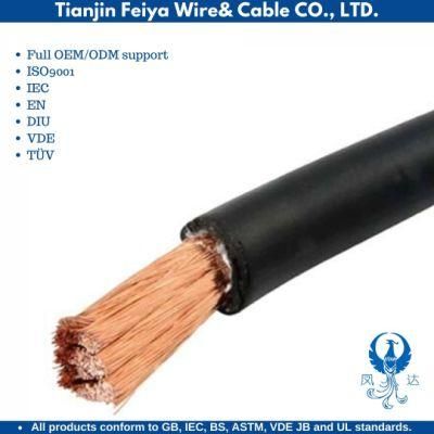 Ho1n2-D Yh Rubber Sheathed 6 AWG Welding Cable Copper Control Electric Coaxial Cable Waterproof Rubber Wire Cable