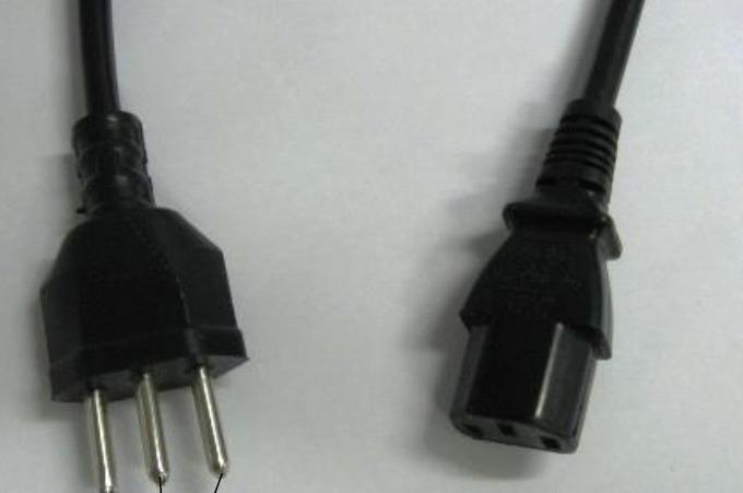 Brazil 10A 250V 2 Pins AC Power Cord Factory