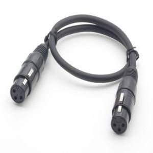 Wholesales 3pin XLR Cable Female to Female for Microphone