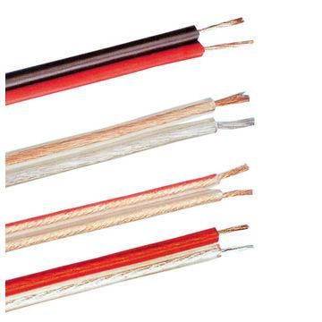 UL Listed 2 Core 22AWG PVC Insulation Flat Ribbon Wire UL2468 Electrical Cable