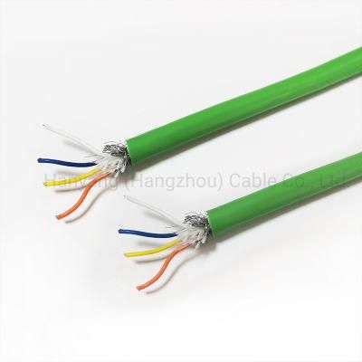 Compatible for Siemens 6xv1840-2ah10 Industrial Ethernet Wire Profinet Bus Cable 4 Core 22AWG