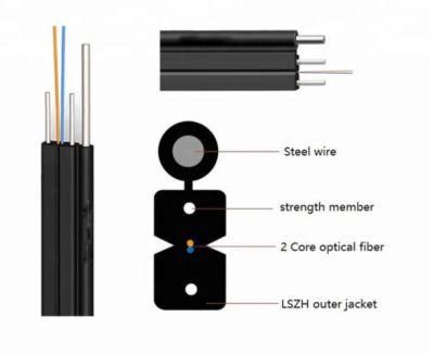 Low-Bend-Sensitivity GJYXFCH Fiber Optical Jumper Cable