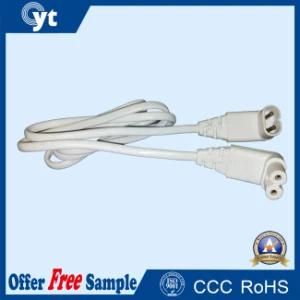 IP66 2pin Waterproof Connector White Cable