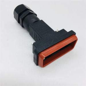 IP67 9pin 15pin Plastic Hood D-SUB Waterproof Connector Shell