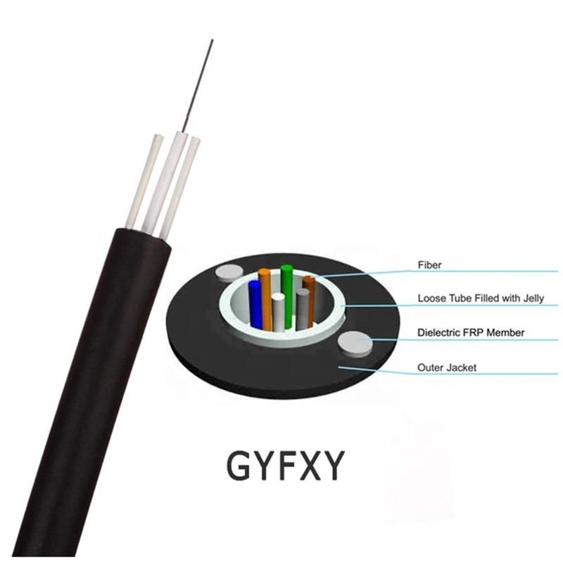 Anti Rodent Armoured Optical Fiber 12 24 36 48 96 Core Optical Fiber Cable