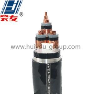 Yjv22 Yjlv22 XLPE Insulated Steel Tape Armoured Underground Power Cable