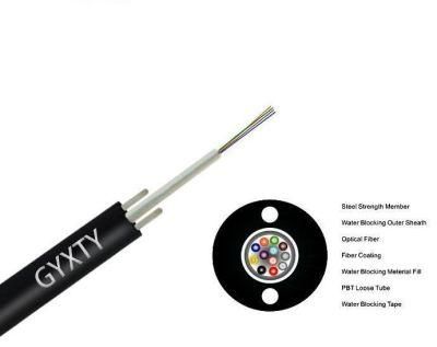 GYXTY 2-12 Fibers Unitube Outdoor Fiber Optic Cable