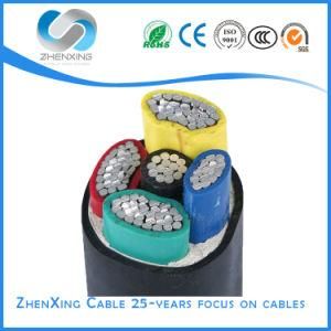 Low Voltage Aluminum Conductor XLPE PVC Insulted Electric Wire Power Cable