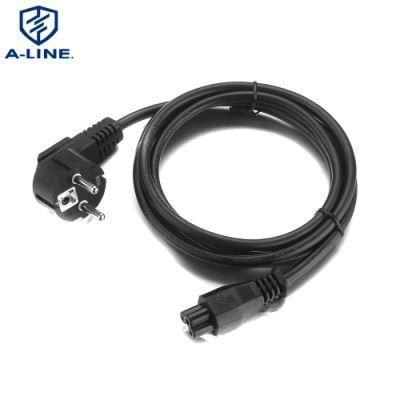 European Standard OEM/ODM Factory 3pins AC Power Cord with C5 Connector
