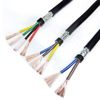 Manufacturer Wire 2 Core Shielded Multi Conductor Computer Signal Cable 30V UL20276