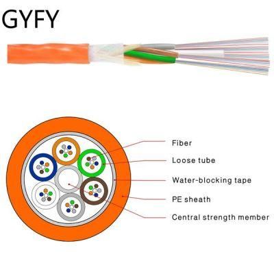 Aerial Single-Mode Gyfy Fiber Optic Cable