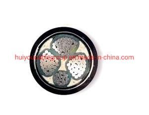 3+1 Core Copper Conductor Steel Tape Armored XLPE Insulated LV Power Cable