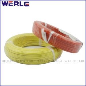 Agrp 0.35 Fiberglass Braided Silicon Rubber Orange 300V 200c Insulated Tinned Coppr Conductor Wire