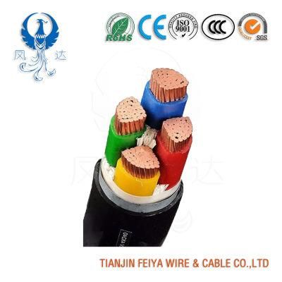 Cable U1000 R 2V 3 Cores Cu/XLPE/PVC Yjv Underground Power Cable