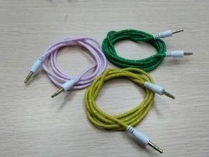 3.5mm Car Aux Cable with Male to Male Metal Shell