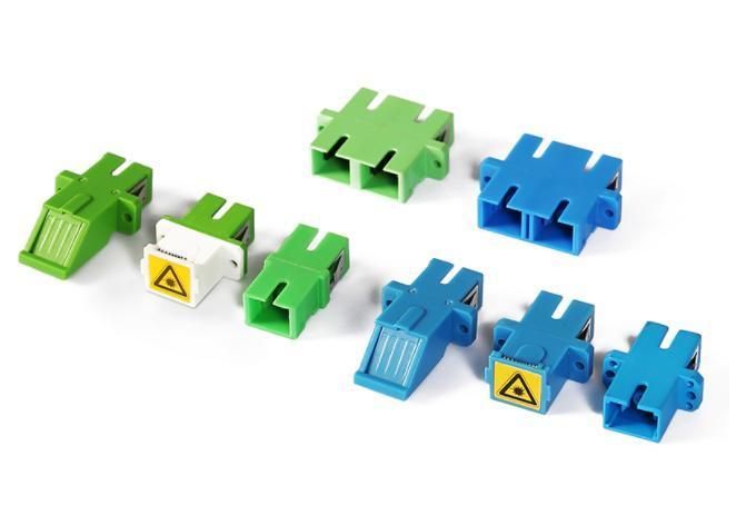 Sc/APC LC St Sx FTTH Connector Simplex/Duplex Fiber Optic Adapter/Coupler Low Sc Duplex Adapter