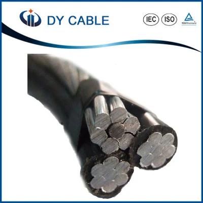 Overhead Line Aluminum Aerial Bundled Cable 33kv ABC Cable