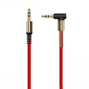 Right Angled 3.5mm Male to Straight 3.5mm Male Stereo Audio Cable
