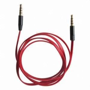 3.5mm Aux. Audio Male to Male Flat Audio Cable (SNY5538)