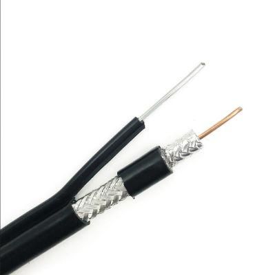 Rg1160 Tri PE Messenger Coaxial Cable