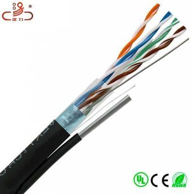 CAT6 Cable Outdoor CAT6 with Messenger Cable