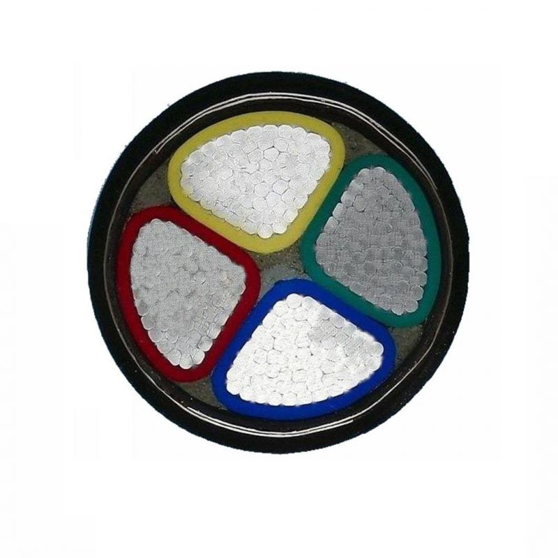 IEC 60502-1 Szamkam PVC Insulation Al Tapes Screen Power Cable