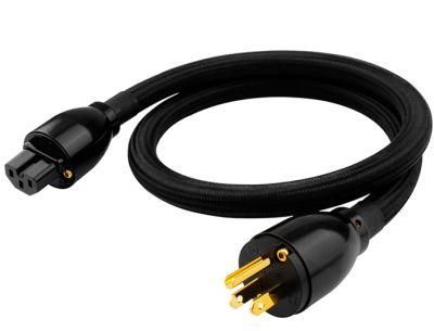 Ebay Best Selling 12 AWG Hi-End HiFi Audio Universal AC Power Cable Power Cord Us Plug - 6FT (1.83M)