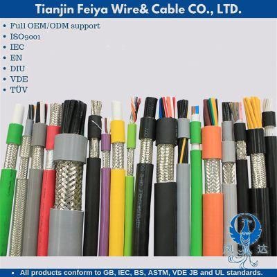 Nyy PUR-Jz Low Voltage 450/750V Copper Wire Braiding Shielded PVC Power Cable Control Cable