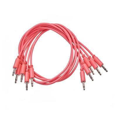 3.5mm 1/8 Male Mini Plug to Male Mini Plug Monaural Mono Audio Cable 10 Colors