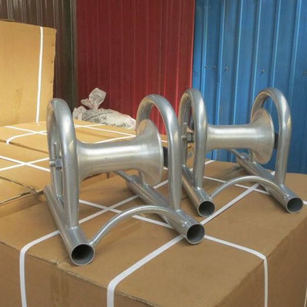 China Factory Stainless Steel Cable Laying Guide Pulley