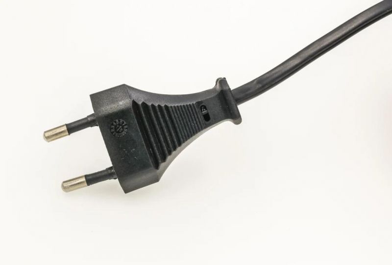 Italy Imq Certified Power Cord, Italy Two Heart Plug, Italy Two Round Pin Plug 250V 10A