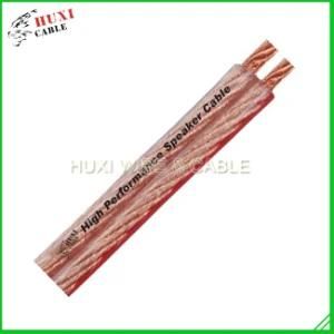 High End, Copper, Transparent Frosted Ultra Flexible PVC, Copper Speaker Cable