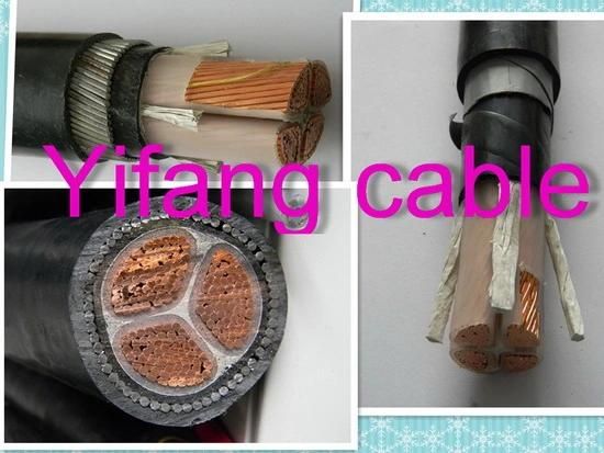 0.6/1kv Cable Cu/PVC/Swa/PVC 4X16, 4X35, 4X50, 4X70, 4X95, 4X120, 4X150, 4X185, 4X240, 4X300mm2