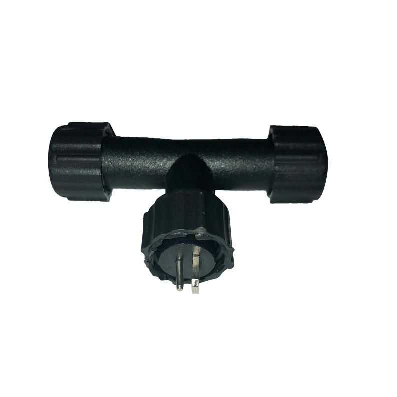 IP76 IP68 PVC T Joint Waterproof Connector for Light