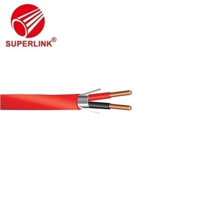 Fire Cable 2core 4core Shielded Fire Resistant Alarm Cable CE RoHS 1000FT Wooden Drum