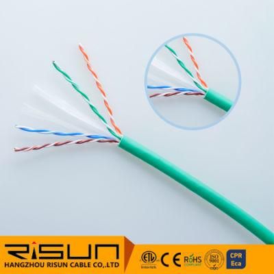 Factory Price UTP CAT6 Solid LAN Cable Passed CPR