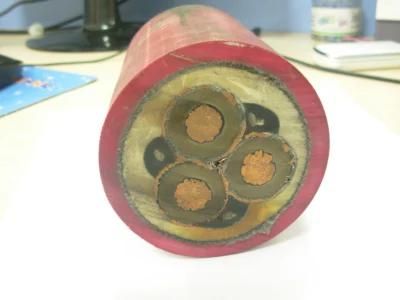 Type SHD-GC Three-Conductor Portable Power Cable, CPE Sheath 8kV Cable