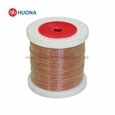 24AWG FEP Insulated Chromel Alumel Extension Wire with Yellow and Red