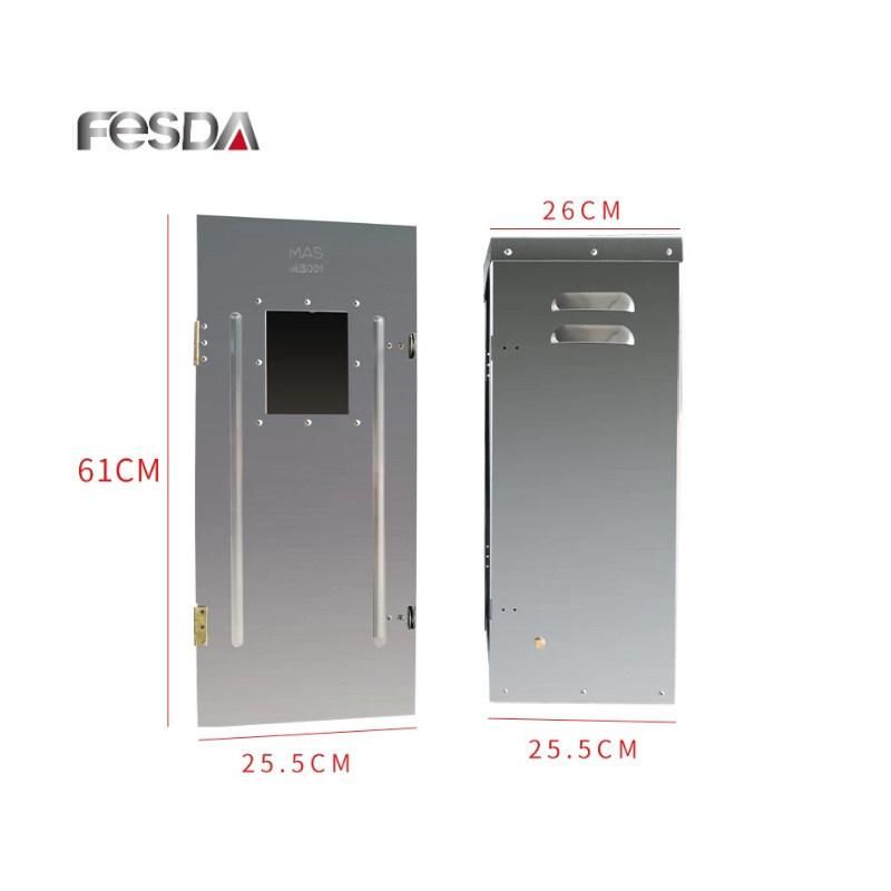 China Wholesale Square Aluminum Shell Electric Meter Distribution Box