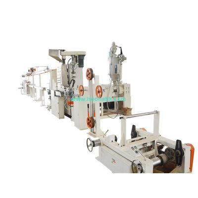 Hooha 70+35 Single Wire Electric Wire Extruding Cable Coating Extrusion with 630 Double-Axle Take up