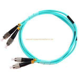 FC-FC Fiber Optical Jumper Cable with PC/Upc/APC Ferrule End-Face and Good in Repeatability mm Duplex