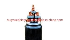 Crosslinked Polyethylene Insulation XLPE/Sta/PVC/PE Sheath Cu Core Mv Power Cable for Power Plant Power Cable