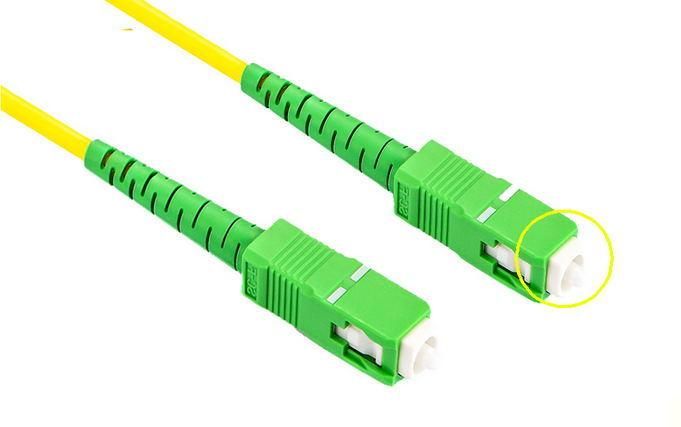 Sc APC Sm Simplex Fiber Optic Patch Cord