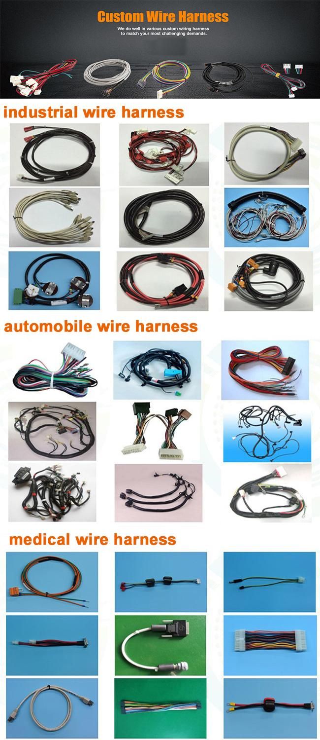 Customized Jst Molex Waterproof Automotive Wiring Harness