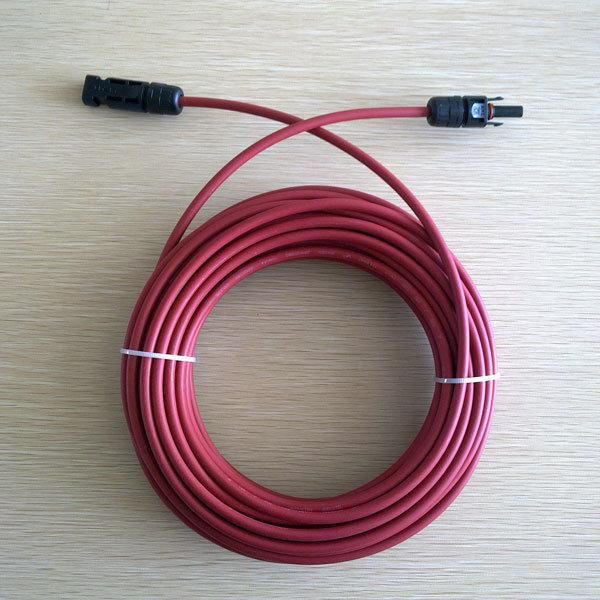 25 Years Warranty 4mm Black/Red/Blue PV Cable with TUV Approval Safe, Reliable