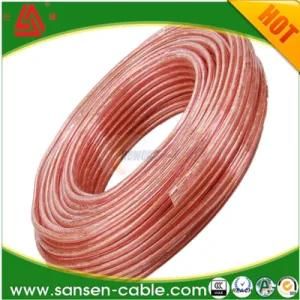 Transparent 2*2.5mm Speaker Cable with Good Quality