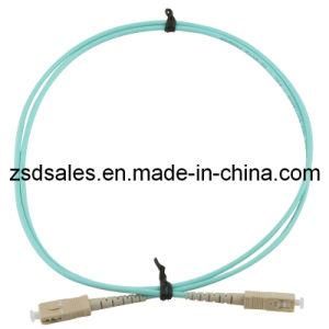 SC/PC Simplex Om3 Fiber Optic Patch Cord