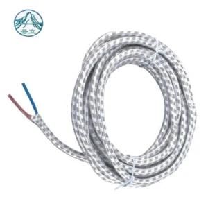 VDE PVC Braided Wire 2X1.5mm2 Power Cable