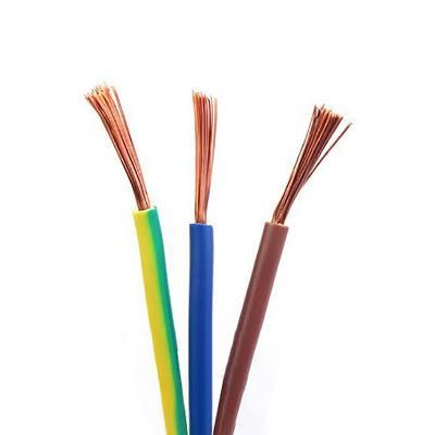 UL1007 Copper Conductor PVC Insulation Single Core Hook up Electric Wire